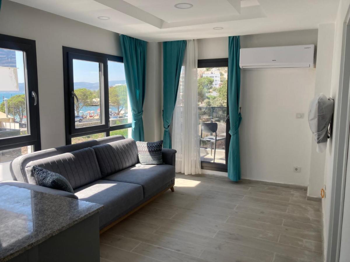 Aparthotel Sahil Aparts - Guelluek à Milas Extérieur photo